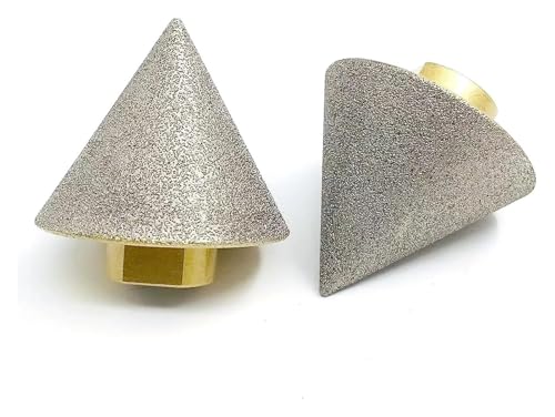 Brocas diamantadas biseladas M14 35-50mm 2 piezas miniatura 4