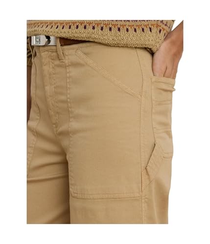 Lauren Ralph Lauren Women's Stretch Chino Wide-Leg Cropped Pants3