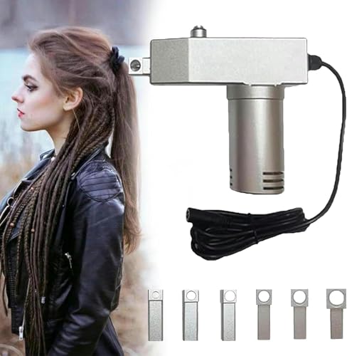 Machine à dreadlocks électrique avec 6 têtes interchangeables de 6 à 16 mm - 2