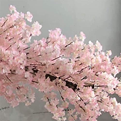 Artificial Cherry Blossom Trees - 5 Feet Blossom Tree - Light Pink - Real Wood Stems and Lifelike Leaves Replica Artificial Plant