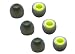Replacement Silicone Ear Tips For Jaybird BlueBuds X, X2 Bluetooth Headphones. Includes 3 pairs (Medium).