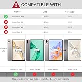 ATOOZ Case for Honor Pad X9a 11.5-inch 2025 Tablet, Ultra Thin Hard Back Cover for Honor Tablet X9a (Black) - Image 2