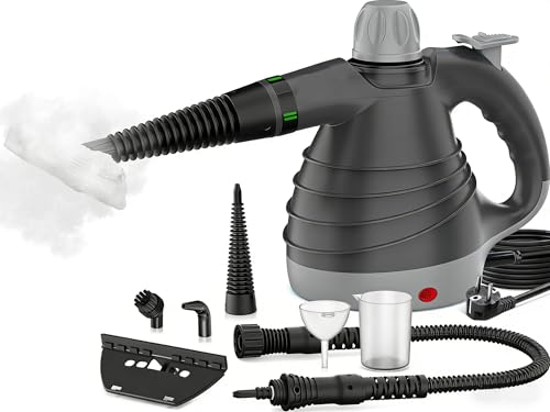 Nettoyeur vapeur portable, utilisant de la vapeur pure pour nettoyer, sans danger pour la famille, idéal pour nettoyer les espaces restreints de la maison