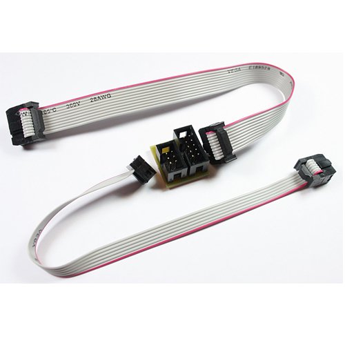 Preisvergleich Produktbild Adapter Kit 6 / 10polig für Atmel ISP Programmer