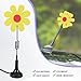Surosha Daisy Car Antenna Topper, Car Antenna Decoration, Vehicle Roof Toppers Cute Daisy Aerial Ball Dashboard Accessory, Auto Accessories Decoration Roof Aerial Foam Ball for Women Men (Yellow)