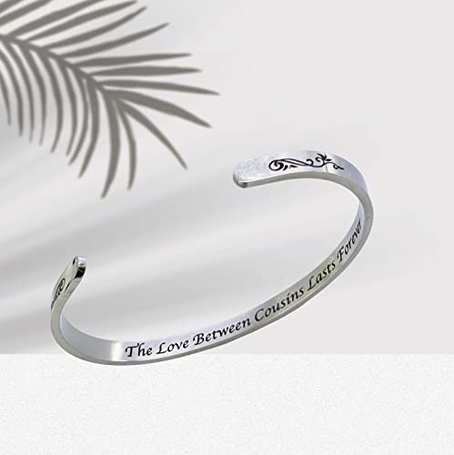 Birthday Gift for Cousin Female, Cousin Bracelets for Women, Cousin Mirror Compact, I Love You Cousin, Favorite Cousin Gifts, Sister Cousin Gifts, Gift for Cousin Christmas4