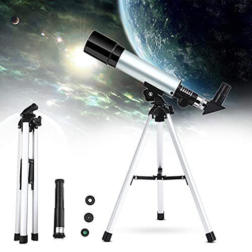 Telescopio Monocular 50 mm Refractor para Astronomía miniatura 1