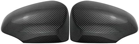 for Toyota Prius C Aqua ABS Carbon Fiber Car Exterior Rearview Mirror Cover Wing Mirror Covers Caps