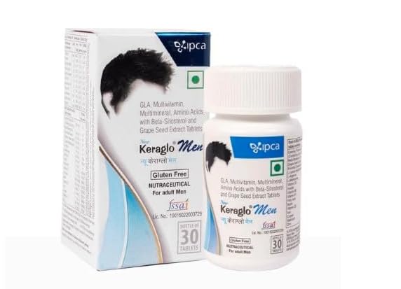New Keraglo Tablets for Men | 30 Tablets
