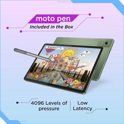 Image of Moto Pad 60 Neo 5G, Pantone Bronze Green, 4GB RAM, 128GB Storage