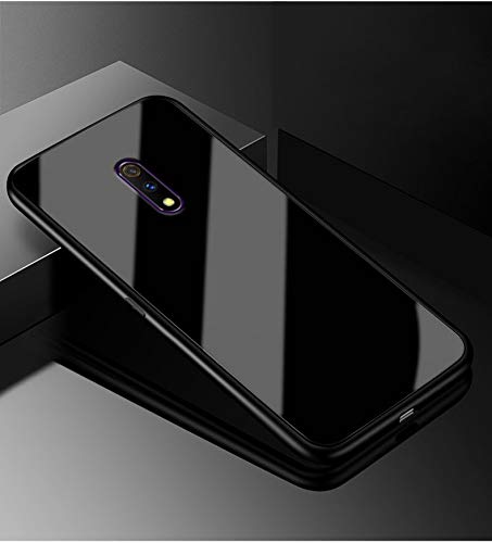 Designerz Hub® Luxurious Toughened Glass Back Case with Shockproof TPU Bumper Back Case Cover Designed for Realme X (B07TWSNZYX) Amazon Price History, Amazon Price Tracker