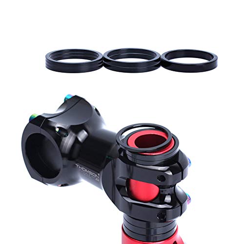 image for GooDay 12 PCS Bicycle Headset Spacer Bike Handlebar Stem Spacers Threa