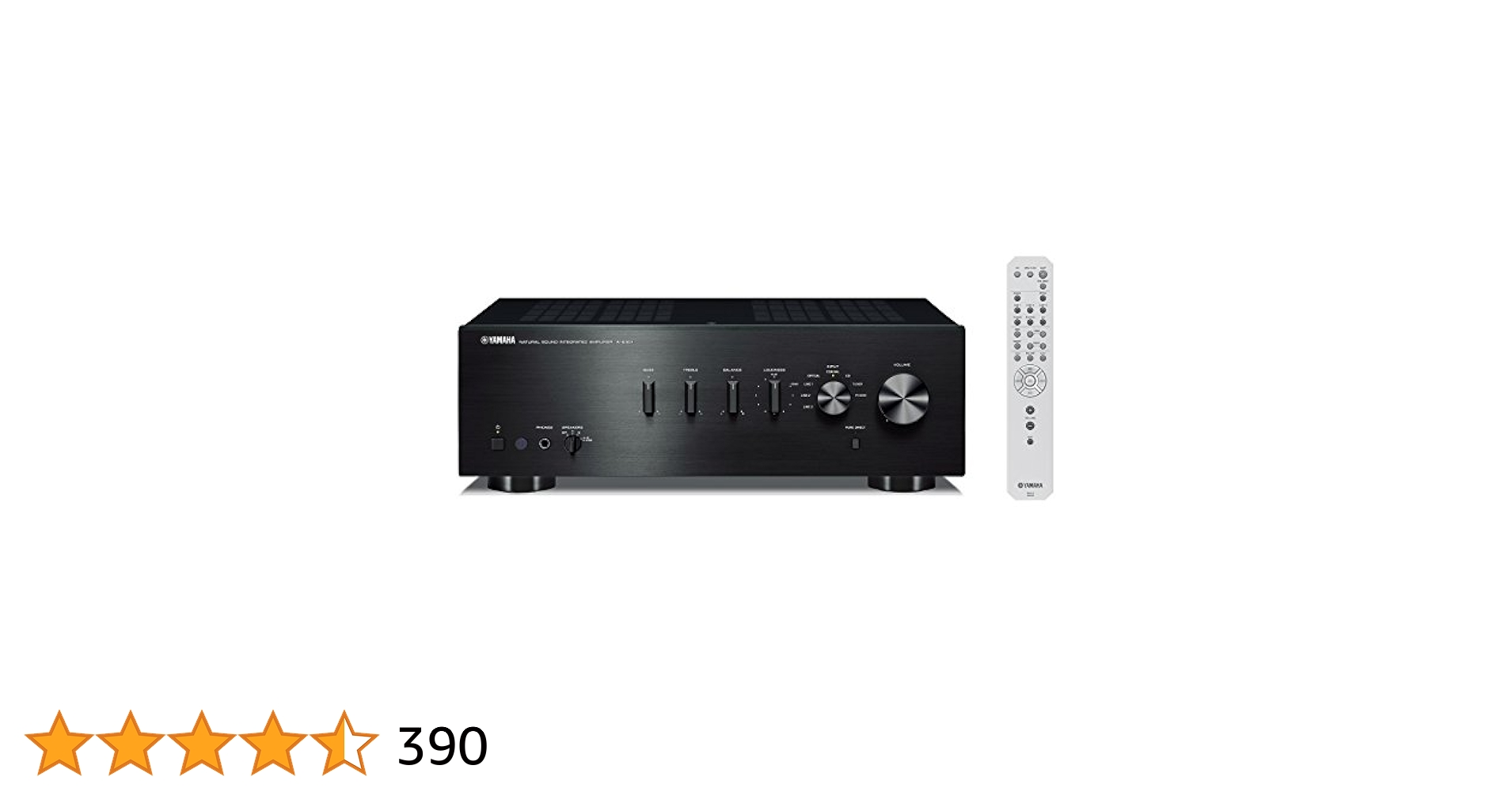 ● 美品 YAMAHA プリメインアンプ A-S301 Bリモコン付 Amazon.co.jp: ヤマハ プリメインアンプ A-S301(B) 192kHz/24bit