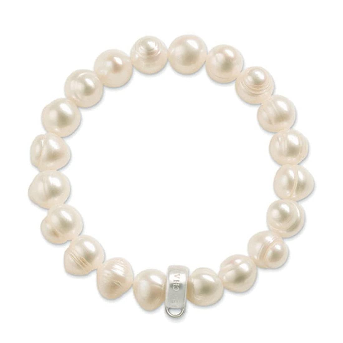 Thomas Sabo Charm Bead Bracelet 925 Sterling Silver X0041-082-14-S