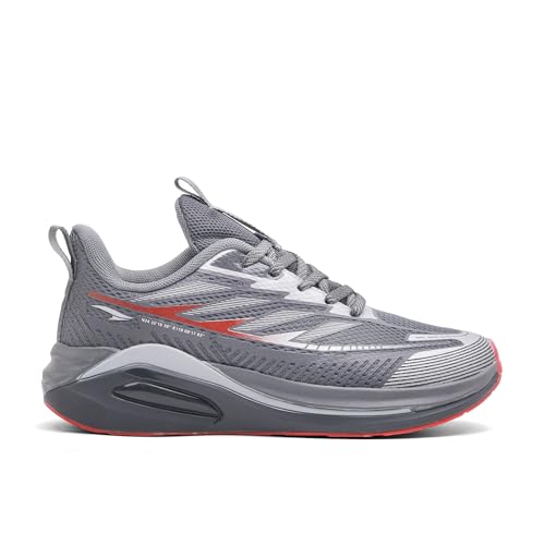 Image of ASIAN Quantum-25 Men's Running Shoes | Lightweight Sneakers with Air-Cushioned Sole, Breathable Knit Upper & Shock-Absorb Comfort | Perfect for Travel, Street Style