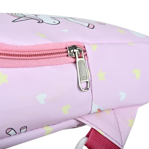 Image of Kids Space Theme Crossbody Chest Sling Bag, Navy Blue with Astronaut Print, Adjustable Strap, 17x13x6.5 cm, Perfect for School and Picnics