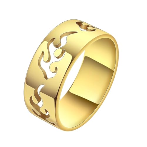 Bague flamme couple le symbole d'une promesse éternelle et partagée