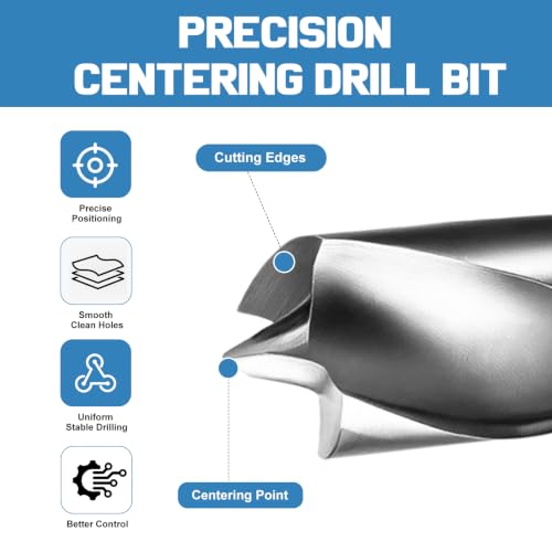 KODIVEX Brad Point Drill Bit Set