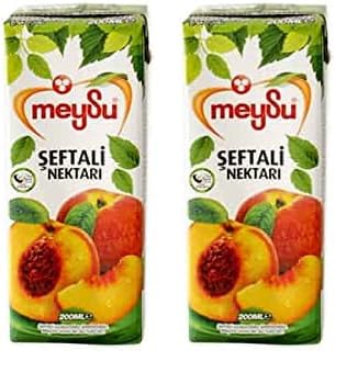 Meysu 200 Mililitre Şeftali Nektarı 2li paket