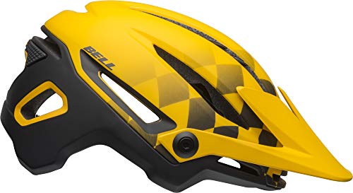 Bell Sixer MIPS Adult Mountain Bike Helmet - Finish Line Matte Yellow/Black (2019), Medium (55-59 cm)