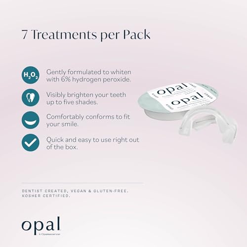 New Opal by Opalescence Go - (7 Treatments) Gentle Prefilled Teeth Whitening Trays w/Sensivity Toothpaste 4.7 Oz - Hydrogen Peroxide - Cool Mint - Made by Ultradent. 5761-5526-1 - Image 5
