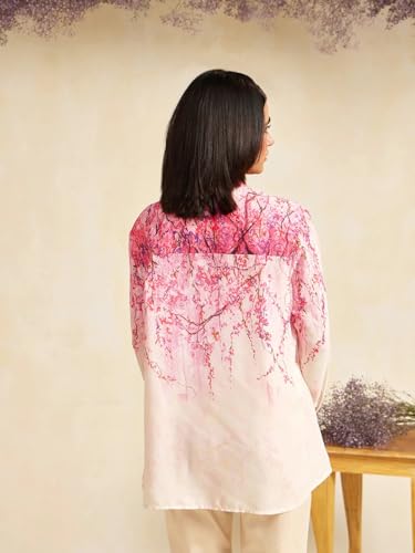 Image of NAINVISH Regular Fit Shirt for Women | Shirt for Women Stylish Shirts for Women Office Wear | Cotton Blend Shirts for Women