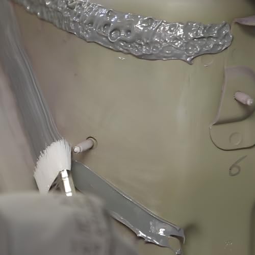 Image of Polymix High Build Seam Sealer 200ml Cartridge & Two Application Mixing Nozzles (Gray)