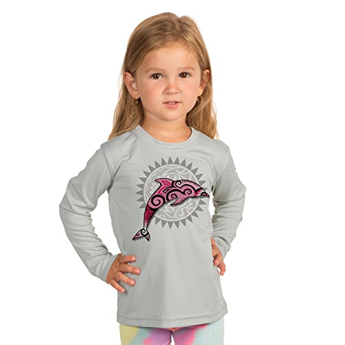 Image of Vapor Apparel Dophin Toddler UPF 50+ Sun Protection T-Shirt