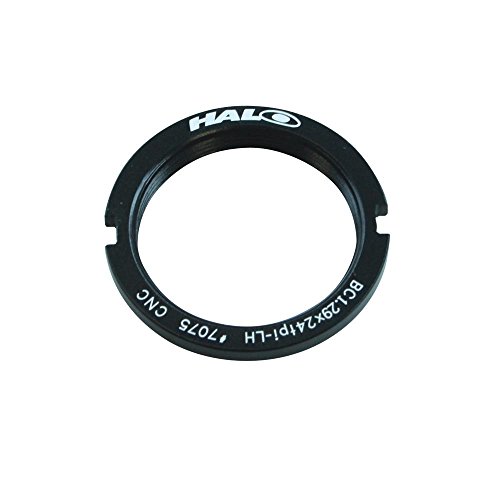 Halo Alloy Lock Ring Lockring Fixed Track Cog Black