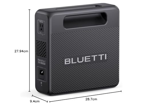 Image of BLUETTI Solar Generator Handsfree 1, 268.8Wh 300W LiFePO4 Battery, 5 Output Ports, Portable Power Station for Camping, Drones, Photography (Backpack Not Included)