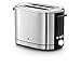 WMF Lono shine Toaster Edelstahl, Doppelschlitz Toaster mit Brötchenaufsatz, 2 Scheiben, XXL-Toast, 7 Bräunungsstufen, 900 W, edelstahl poliert