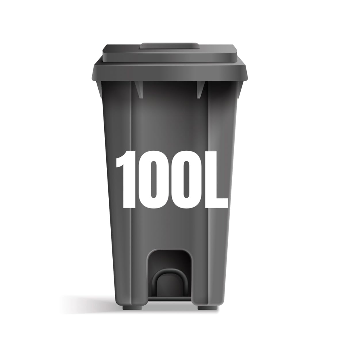Paquete de 200 Bolsas de Basura Extra Resistentes, 100% Reciclados de 100L (20 Rollos × 10 Bolsas), Bolsa Ecológica, Extra Fuerte y Antigoteo, Color Negro