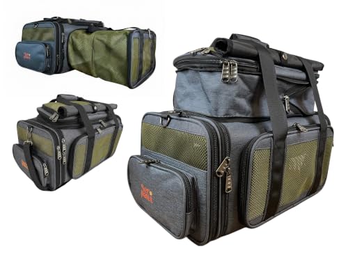 Expandable Airline Pet Carrier | Airline Approved Under-Seat | Two-Room 3-Way Design | 18 x 11 x 9.25 | Expands to 13" High | Optional Rolling Cart Available