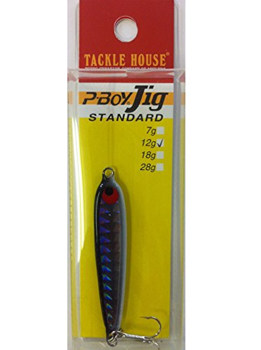 タックルハウス(TackleHouse) メタルジグ ピーボーイジグ スタンダード 60mm 12g ディープブルーグラデーション #13G PJS12 ルアー