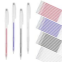 Hitze Löschbare Stifte, 4 Farben Stoff Markierung Mit 40 Nachfüllungen, Wärmeradierbare für Quilten, Nähen, Schneidern, Stoffe Markieren Werkzeuge