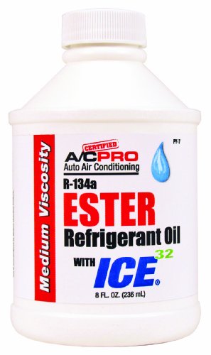 A/C PRO PY-7 R-134a ESTER 100 Refrigerant Oil with ICE 32- 8 oz.