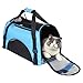 Hundetasche Netzgewebe Atmungsaktiv Katzentransportbox Faltbar Hundetragetasche Waschbar Matte Kleintiertasche Einstellbar Schultergurt Katzentasche Abnehmbar Transporttasche Hunde Katzen Welpen