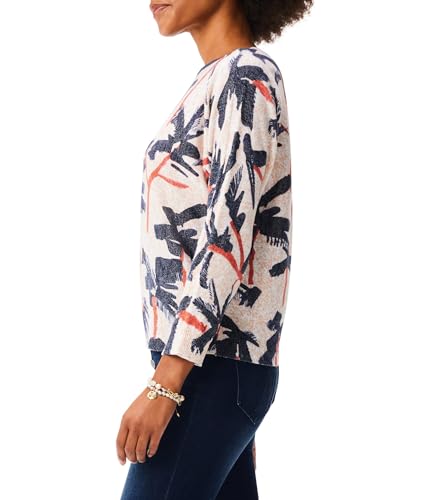 Image of NIC+ZOE Women's Painted Palms Sweater