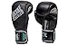 Metal Boxe Guantes de Piel Heracles Boxe para Adulto, Unisex, Color Negro