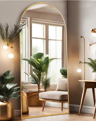 ITSRG Floor Mirror, Full Length Mirror with Stand,...