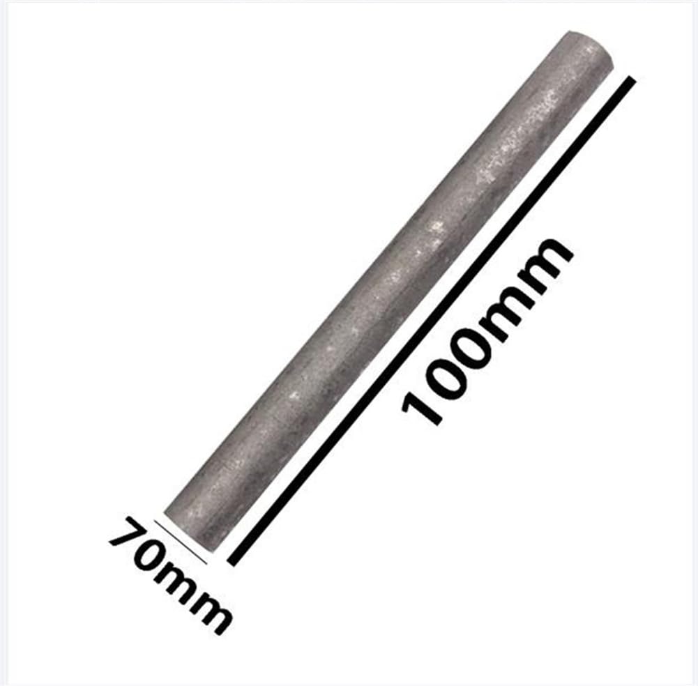 Hochreiner 99,9% Graphitstab – Elektrodenzylinder, Elektronik- und Maschinenanwendungen, Länge 100 mm,(Diameter 70mm)