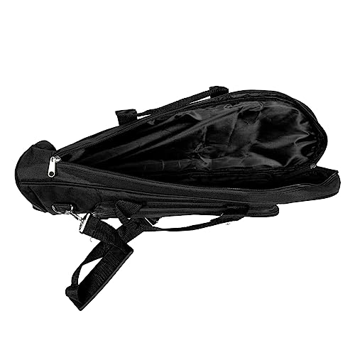 Alasum 厚手素材のトランペットケース 携帯用管楽器バッグ 衝撃防止仕様 傷防止設計 トランペット収納ポーチ 軽量キャリア