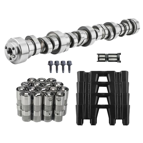 BuliBoao Etapa 2 Cam árbol de levas de baja elevación Vortec con elevadores para GM Truck LS 4.8 5.3 6.0 6.2L 1999-2013 GEN3/GEN4