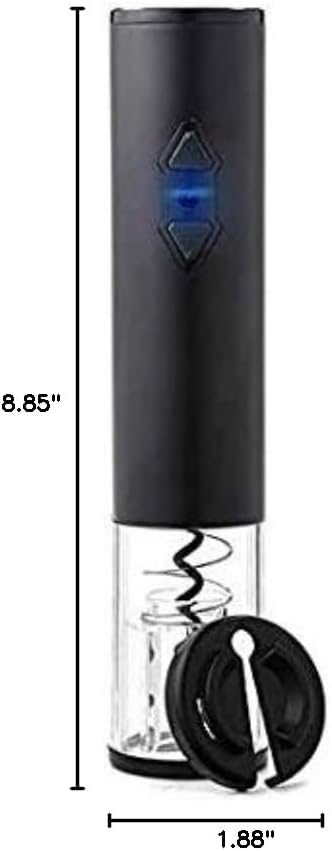 Electric Wine Bottle Openers Set，Battery Powered Motorized Operated Cordless Automatic Corkscrew Opener，Portable