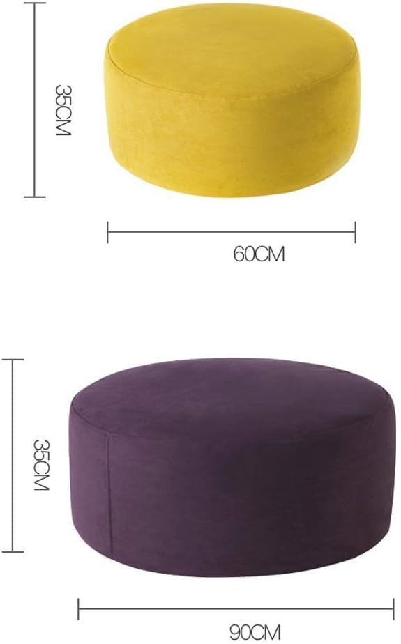 Repose-Pieds Ottoman Déhoussable : Solution Salon Propre et Confortable - 6