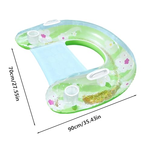 Chaise flottante très résistante avec appui-tête confort durable - 4