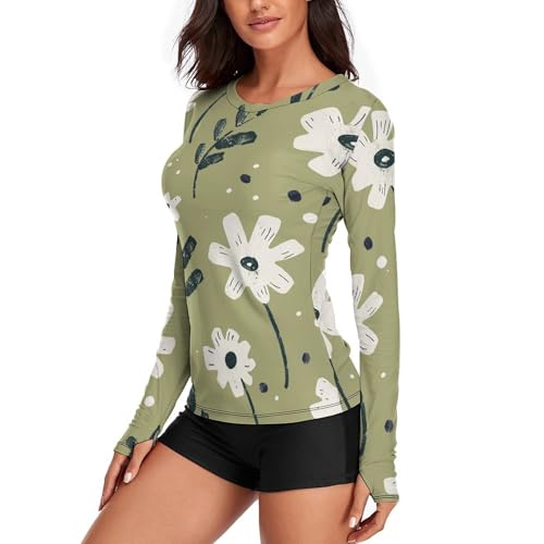 Chemise de soleil manches longues femme haut entraînement léger sport randonnée - 2