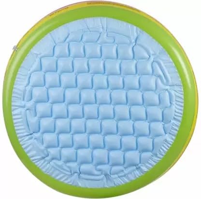 Image of Summer Special Inflatable Kids Swimming Pool | Kids Bath Activity Water Pool with Air Filled Bubble Beam Floor | Portable Baby Pool for Indoor Outdoor Use (3 Feet)