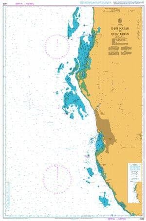 UKHO BA Chart 2659: Shi`b Nazar to Qita` Kidan