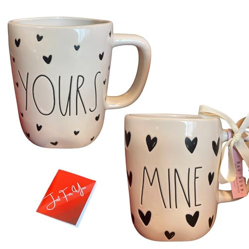 Set de 2 Tazas de Cerámica 16 oz Rae Dunn Blanca miniatura 1